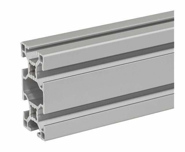 E+G Aluprofil, svær, 30x60-8, 3000mm, pk. á 2